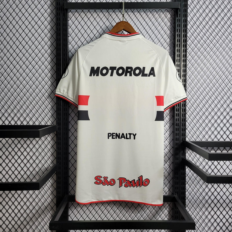 Camisa São Paulo Titular 2000/01 - Versão Retro Motorola + Penalty