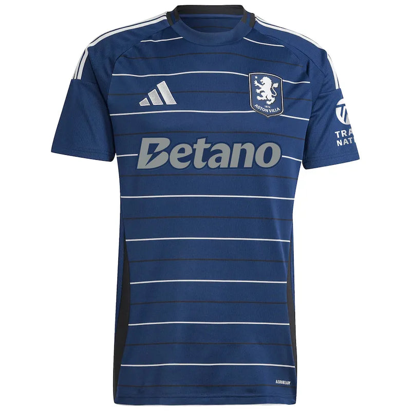 Camisa Aston Villa Third 2025/26 - Modelo Torcedor - Preta