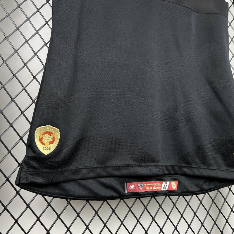 Camisa São Paulo Reserva 25/26 - Versão Feminina Baby Look