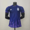 Camisa Argentina Copa do Mundo - Adidas Jogador Masculino - Roxa