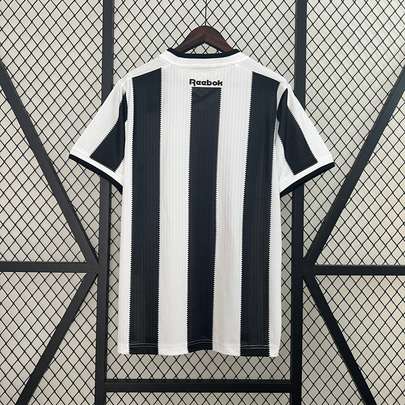 Camisa Botafogo Titular 24/25 - Reebok Torcedor Masculina - Campeão Libertadores e Brasileirão 2024