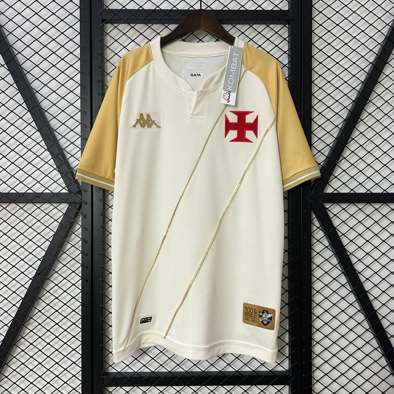 Camisa Vasco 24/25 Terceiro Uniforme - Kappa - Bege  - Lançamento