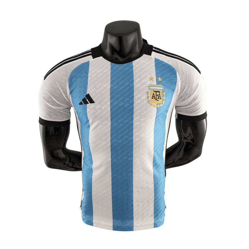 Camisa Argentina Copa do Mundo I 22/23 - Adidas Versão Jogador Masculina