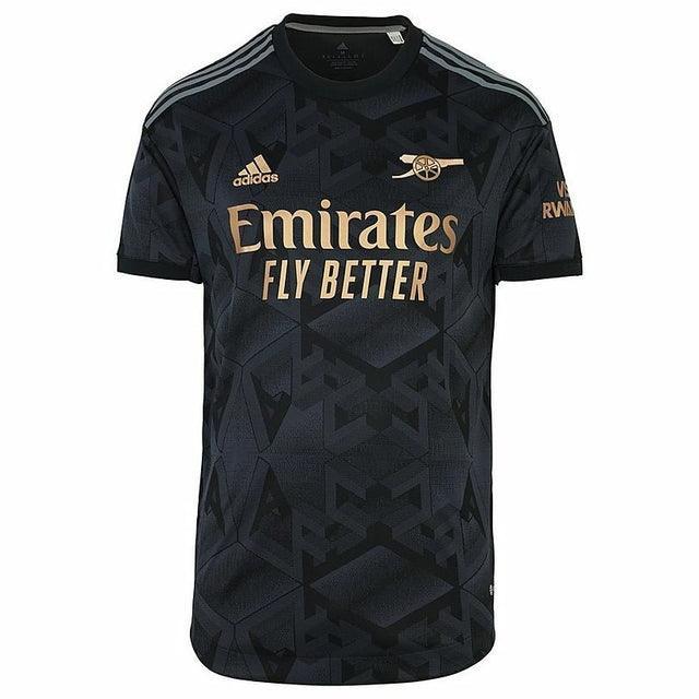 Camisa Arsenal Away 22/23 Adidas Torcedor - Preto