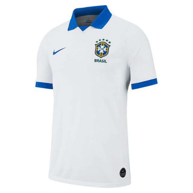 Camisa Brasil Copa América 1920 - Nike Torcedor Masculina - Branco