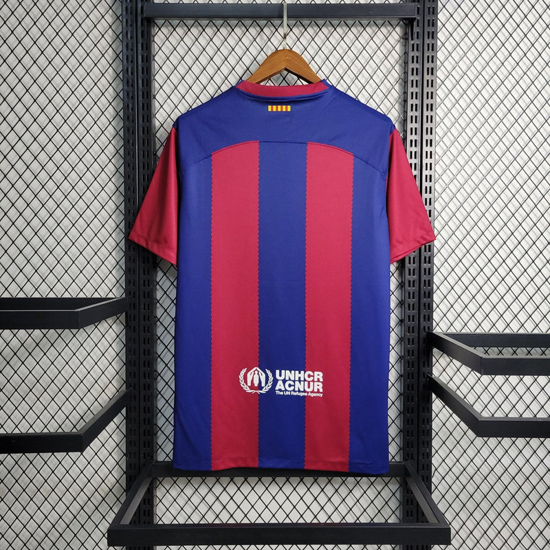 CAMISA BARCELONA HOME 23/24 NIKE VERSÃO TORCEDOR TRICOLOR