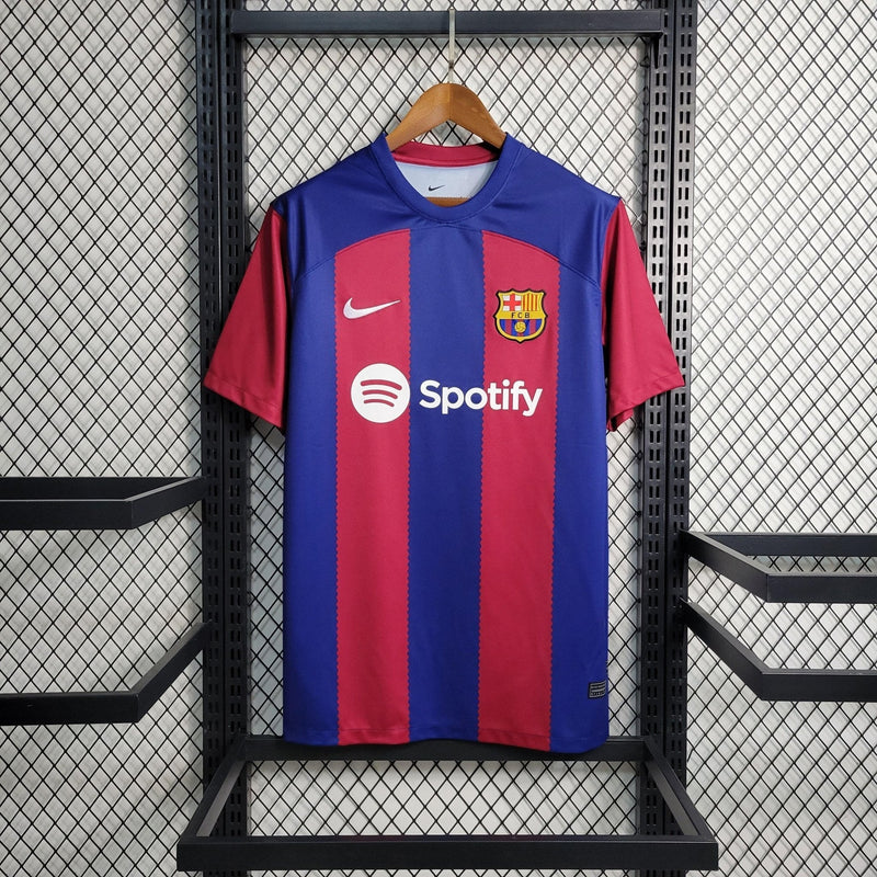 CAMISA BARCELONA HOME 23/24 NIKE VERSÃO TORCEDOR TRICOLOR