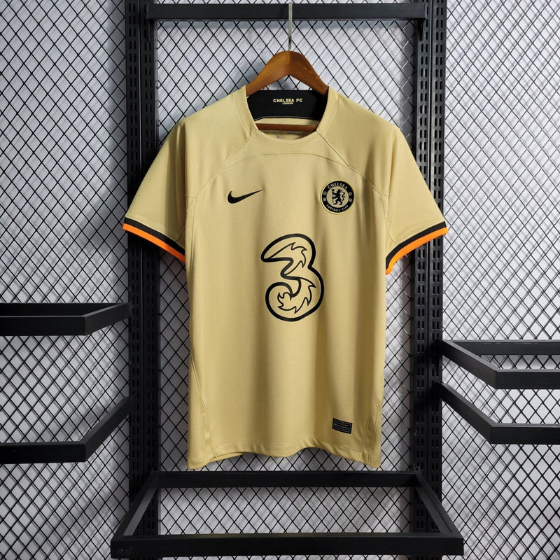 CAMISA III CHELSEA 22/23 NIKE VERSÃO TORCEDOR BEGE
