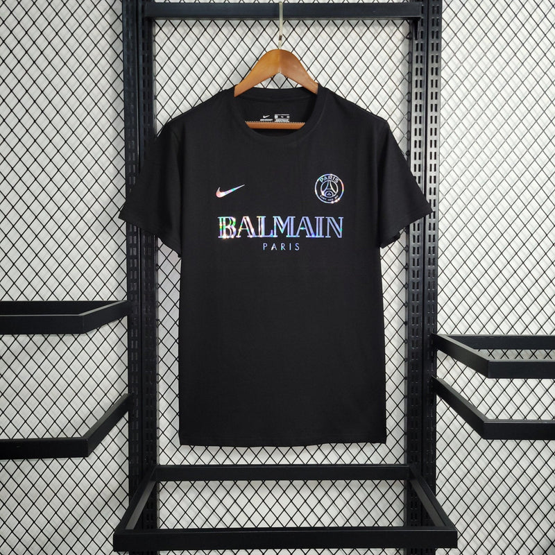 Camisa PSG 23/24 Edição Especial Preta Refletiva