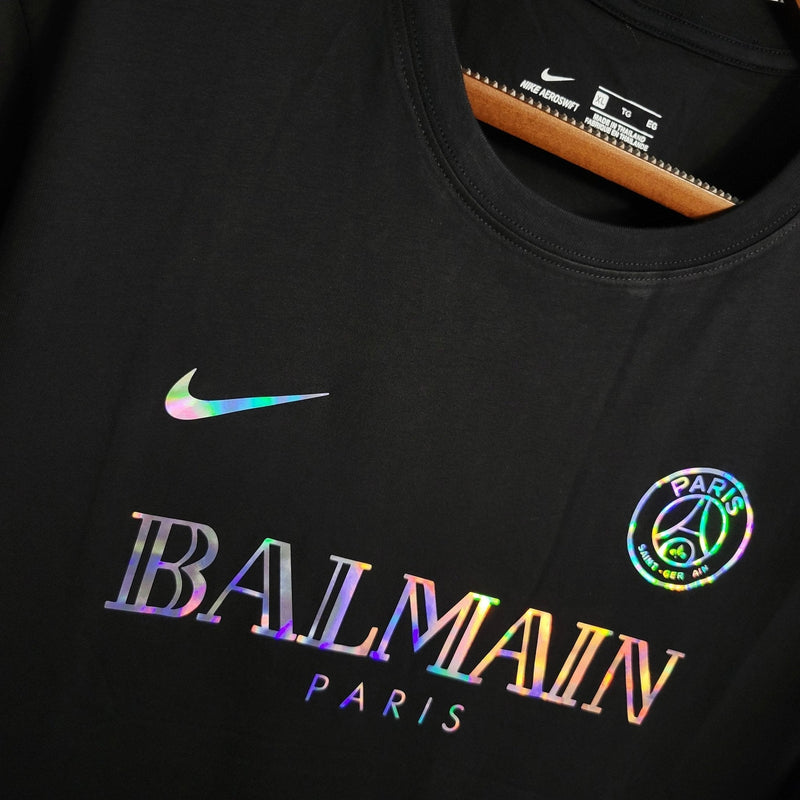Camisa PSG 23/24 Edição Especial Preta Refletiva