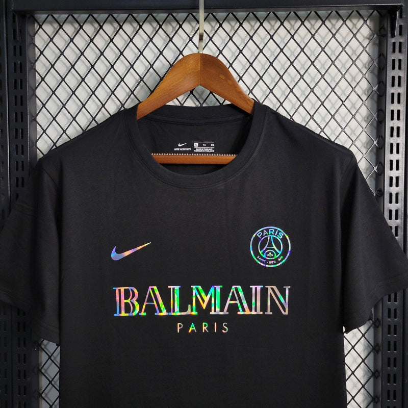 Camisa PSG 23/24 Edição Especial Preta Refletiva