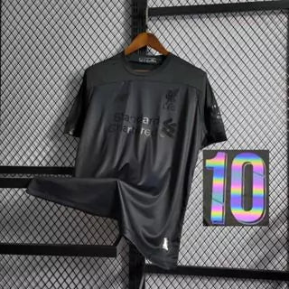 Camisa Refletiva Liverpool 19/20 New Balance Versão Torcedor Preta
