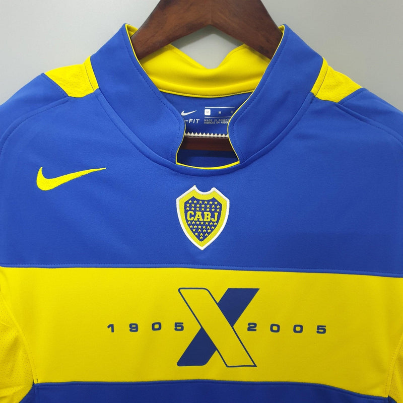 Camisa Retrô Boca Juniors 2005/05 Home