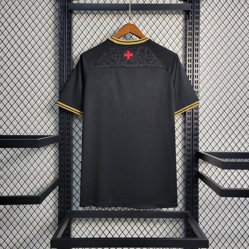 Camisa Vasco Goleiro II 2022 - Preto -  Kappa Torcedor Pro Masculino