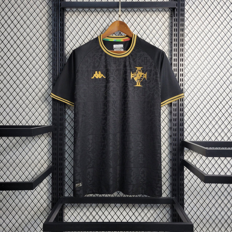 Camisa Vasco Goleiro II 2022 - Preto -  Kappa Torcedor Pro Masculino