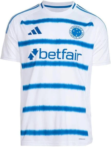 Camisa Cruzeiro Away 2025/2026 - Adidas Torcedor Masculina - Lançamento - Branca