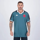 Camisa do Vasco da Gama Goleiro 24/25 s/n Torcedor Masculino - Azul Petróleo
