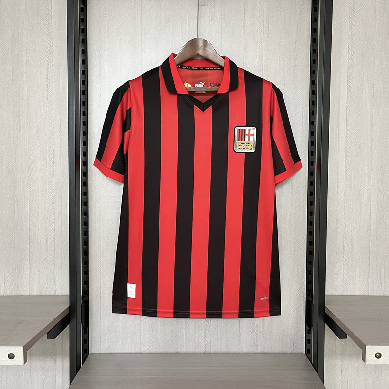 Camisa Milan 125 Anos - Puma Torcedor Masculina - Vermelha