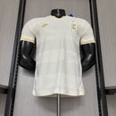 Camisa Flamengo III 2025/26 - Versão Jogador Branco e Dourado