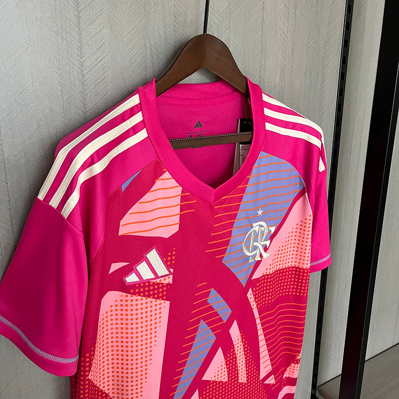 Camisa Flamengo de Goleiro 25/26 - Rosa