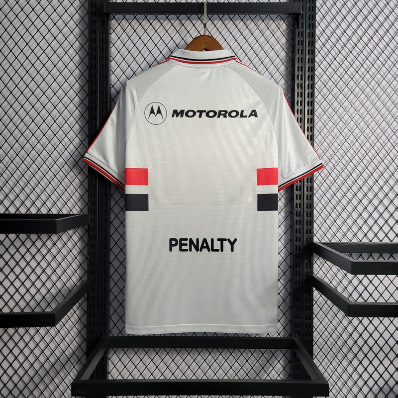 Camisa São Paulo Polo Titular 2000 - Versão Retro Motorola + Penalty