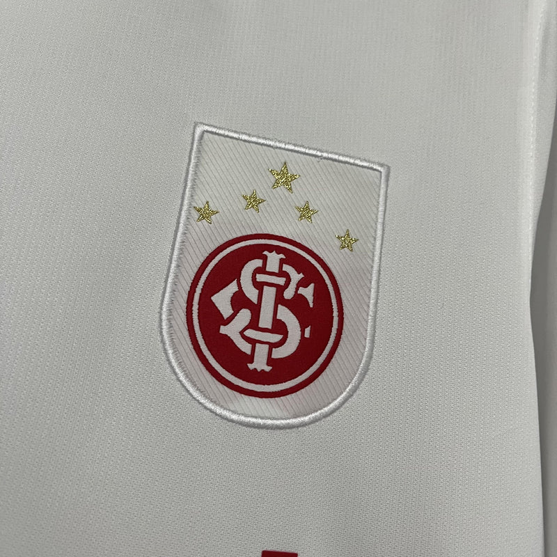 Camisa Internacional Fora 2006 - Versão Manga Longa Branca