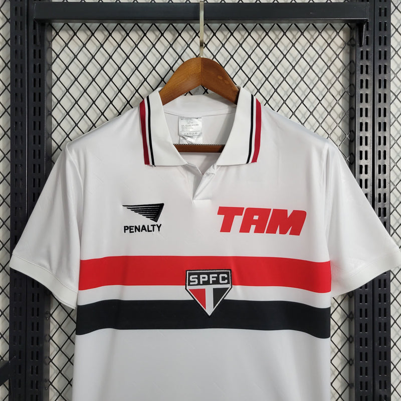 Camisa São Paulo Titular 93/94 - Versão Retro Tam + Penalty