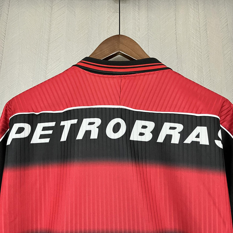 Camisa Flamengo Titular 1997 - Versão Retrô Lubrax
