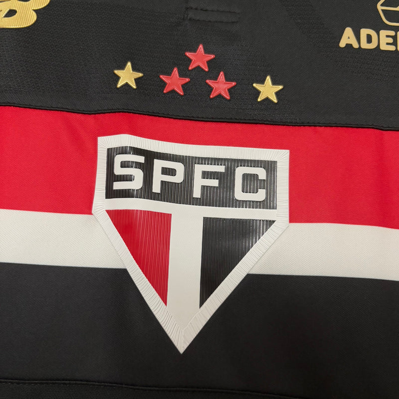Camisa São Paulo FC Fora 25/26 - Preta Torcedor