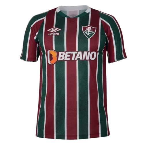 Camisa Fluminense Home 24/25 Jogador - Vinho e Verde