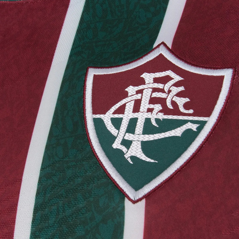 Camisa Fluminense Home 24/25 Jogador - Vinho e Verde
