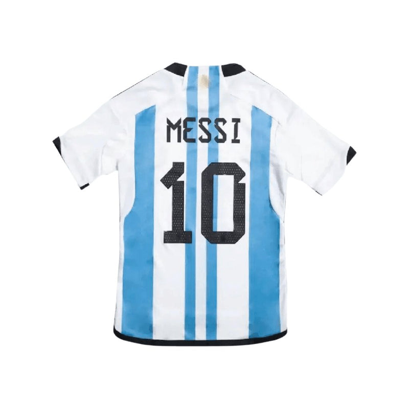 Kit infantil Argentina Personalizado Messi numero 10- Copa do Mundo
